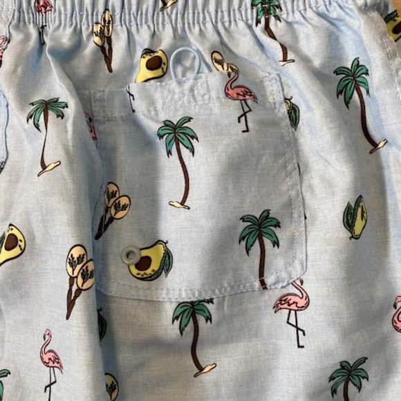 NWT BURNSIDE Men XL Quick-drying Stretch UV Protection Swim Volleyball Trunks - Picture 6 of 6